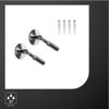SLV Wall Bracket for TENSEO Cable System/Chrome, Steel