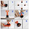 TILE T LEVELING SYSTEM KIT WITH 50PCS TILES T LEVELERS  & 1 SPECIAL WRENCHES