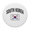 South Korea Flag Proud Korean PopSockets Swappable PopGrip