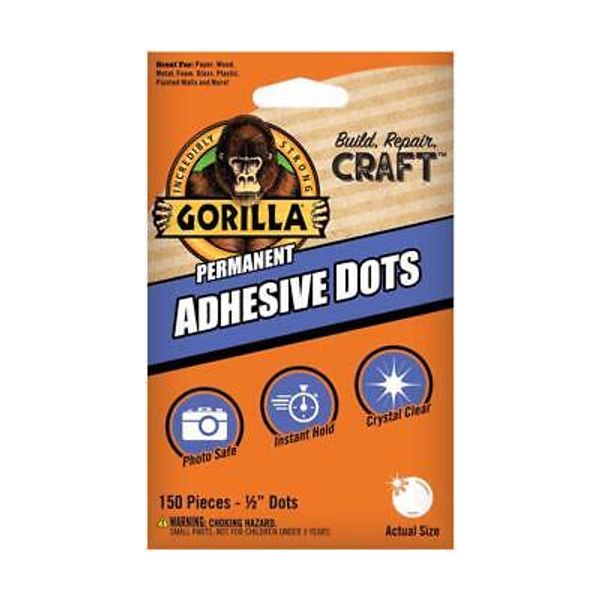 Gorilla High Strength Transparent Adhesive Putty 150 pc