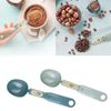 MEELYHOME Spoon Digital Measuring Scale 500g 0.1g LCD, Dark Green