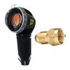 Mr. Heater 4,000 BTU MH4GC Golf Cart Heater and Mr. Heater Refill Adapter