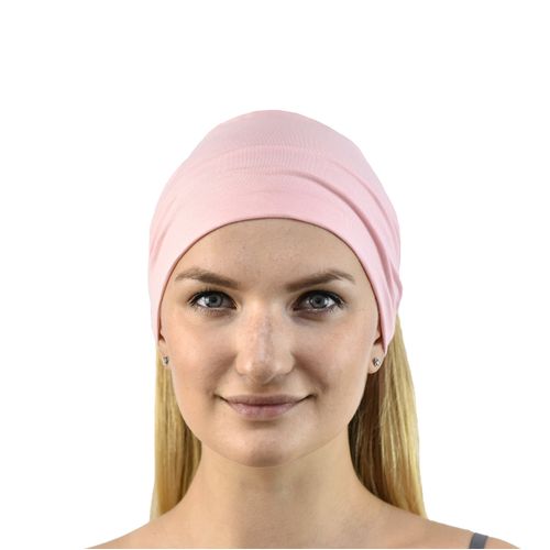 Jasmine Silk Unisex Bamboo Headband Hair Band (Pink)