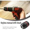 Keyless Drill Chuck for Milwaukee, 1/2" Mount 1.5-13mm Clamping Capacity, Drill