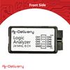 AZDelivery 5 x Logic Analyzer 24MHz 8CH 8 Channel Mini USB Cable UART IIC I2C SPI Debug compatible with Arduino Including E-Book!