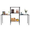 US 5Tier Changeable Adjustable Storage Utility Shelving Home Organizer Wire Rack