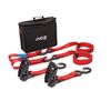 ACEBIKES Ratchet Premium Tie Down Strap Set 2-Pack Kit Ratchet Transport Ratchet