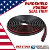 Rubber Seal Strip Edge For Car Front Windshield Wiper Panel Auto Anti-aging Trim