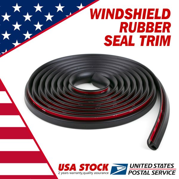 Rubber Seal Strip Edge For Car Front Windshield Wiper Panel Auto Anti-aging Trim
