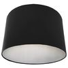 UK Handmade Black Lampshade with Lining; Copper, Gold, White (Silver)