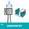 Dremel 110 Engraving Cutter, 1/8" Shank
