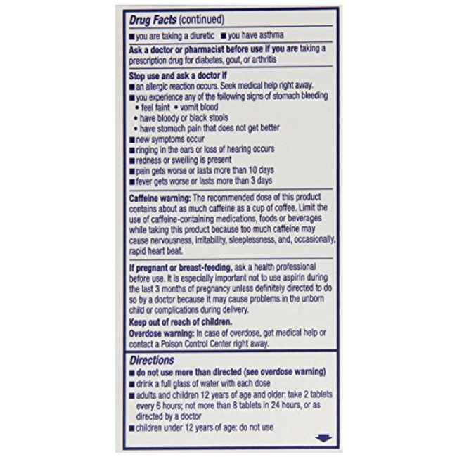Order anacin aspirin