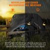 NEVERLAND UTV Cover, Storage Sun-UV Rain Snow Protector Universal for Can-Am Kawasaki Polaris Honda Yamaha Side by Side Cover 2-3 Passenger (Durable)