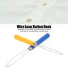 2Pcs Button Hooks, Clothing Buttoning Aids Zipper Pulls Aids Button Hooks for Elderly and Disabled Person