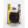 S&M 540790 Connection Microtube Security 4 mm Drip Irrigation, Black