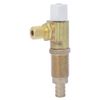 SharkBite 1/2 Inch Crimp Ice Maker Valve, Brass Plumbing Fitting, PEX Pipe, PE-RT, 25095A