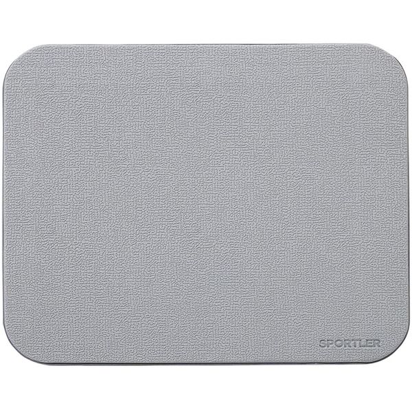 Spotler PVC fitness equipment mat REGULAR, gray