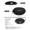 KOYOKOMA Flat PC Microphone, USB, Omnidirectional, PC, Compact, Compact, Skype Calls, Internet Calls, Case Included