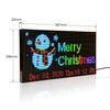 Leadleds Programmable Scroll LED Sign, 15.2" x 7.7" Smart APP Control Display Message Board, Custom Text, Animation Indoor LED Display for Stores, Coffee & Bars