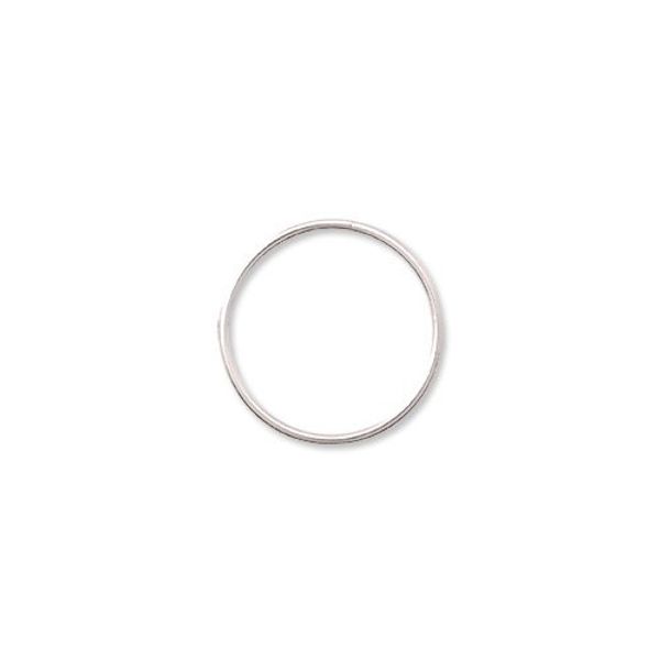 JewelrySupply Jump Ring Closed 10mm Sterling Silver (1-Pc)