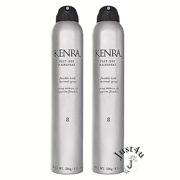 Kenra Fast - Dry #8 Hairspray, 8oz. (2PACK)