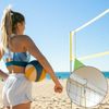 2pcs Volleyball Net Height Chains with Instructions, Setter Chain for Outdoor Training (2 Colors)