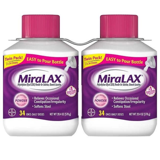 Miralax Powder Laxative 68 Doses