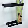 Tin Foil/Cling Film/Grease Proof Paper Mount Bracket Holder Organiser for Kitchen Cupboard Storage Vertical Mount White