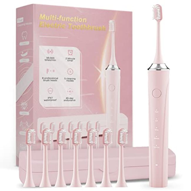 Pink Electric Toothbrush - Rechargeable