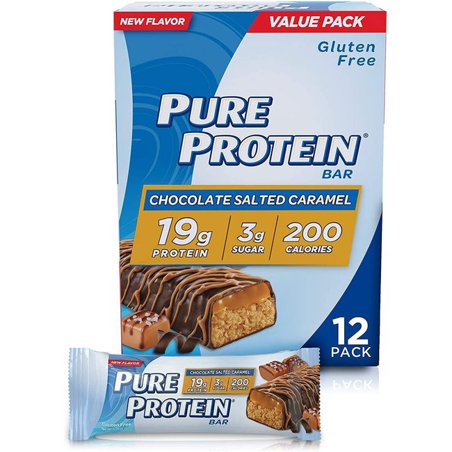 Pure Protein Bars, High Protein, Nutritious Snacks to Support Energy, Low Sugar