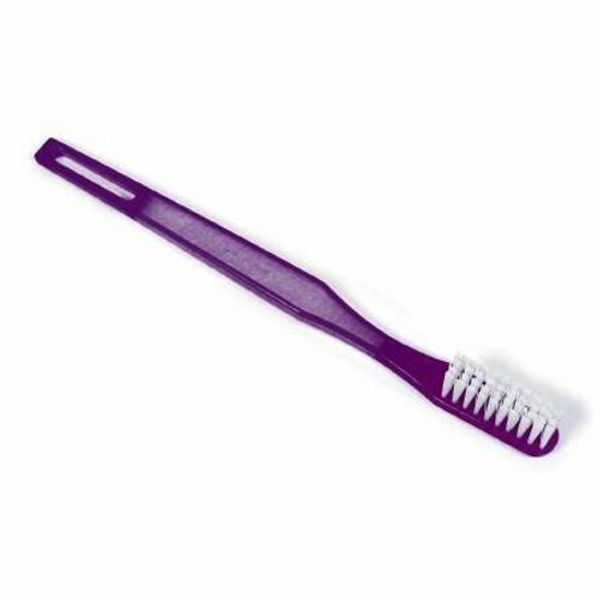 Dawnmist Disposable Soft Bristles Purple Handle Toothbrush 144 Pack