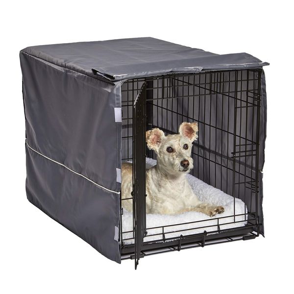 Midwest Dog Crate Cover, Privacy Dog Crate Cover Fits Midwest Dog Crates, Mac...