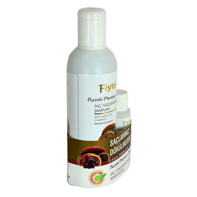 Fiyto Reishi Mantarı Özlü Saç Güçlendirici Bitkisel Şampuan 500ml + 75ml Serum Hediyeli