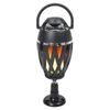 Sound Town Portable TWS Bluetooth Speakers w/ LED Flame Lights, Mount, 2-Pack 