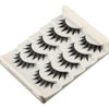 False Eyelashes Japanese Style Makeup Thick Eyelash Extension ,cosplay Makeup Eyelashes,reusable Lashes Eye Makeup Tools (5 Pairs)
