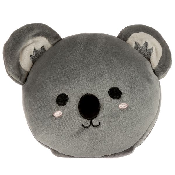 Puckator CUSH226 Relaxeazzz Koala Round Plush Travel Pillow & Eye Mask