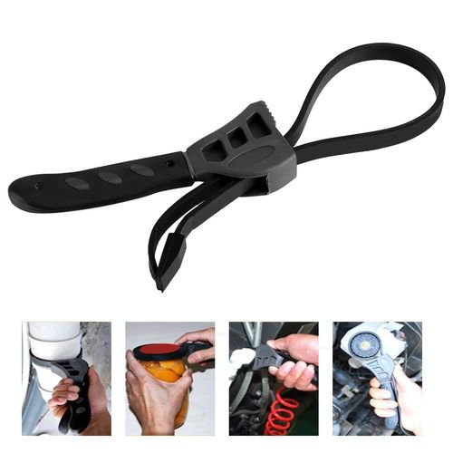 Nikou Jar Openers For Weak Arthritis Hands - 500Mm Universal Adjustable Spanner Jar Opener Ratchet Set Adjustablewrench Strap Wrench Openers Arthritis