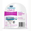 Schick Hydro Silk 3 Razor Blades Refills for Women, 4 Count