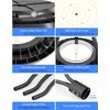 Waterproof Led Post Top Light 100W with Photocell LED Circular Area Light 5000K