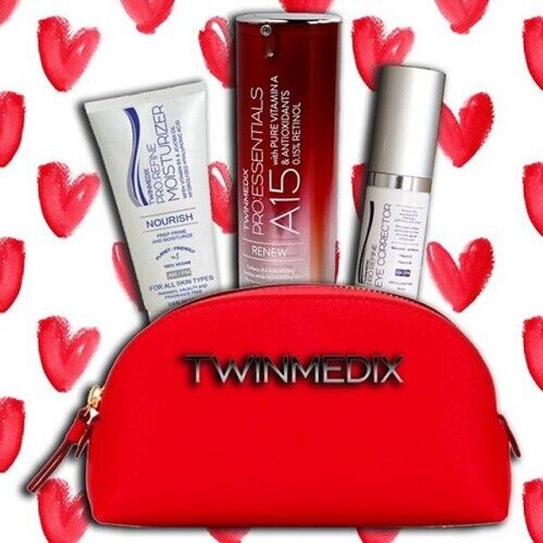 Twinmedix Pro:Refine Moisturizer, Eye Corrector, Pro:Essential A15 Skincare Kit