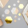 Neviti 772683 Colour Block Marble Table Scatters, Peach