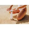 BEACH STATE Beach Umbrella Sand Anchor - Includes Canvas Pouch - White