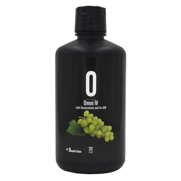 OMNITRITION OMNI IV with Glucosamine and Co-Q10~Liquid Vitamin Supplement ~NEW