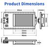 2X 915MHz LoRa V3 ESP32 OLED Board Heltec V3+Battery+Antenna+Case for Meshtastic