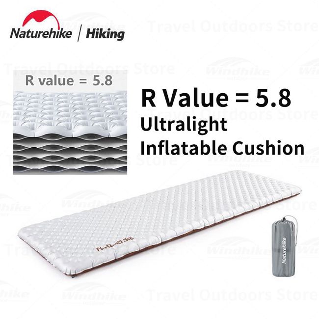 High R value 5.8] Inflatable Mattress Camping Naturehike