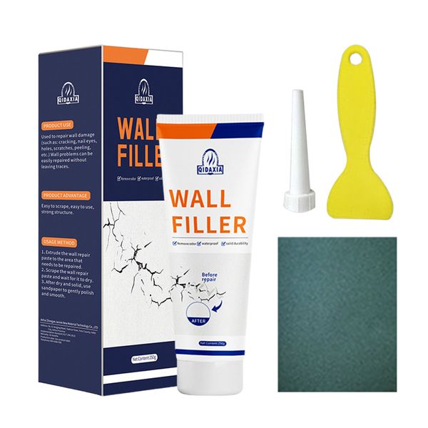 Drywall Repair Kit Wall Repair Paste Wall Spackle Repair Paste with Scraper