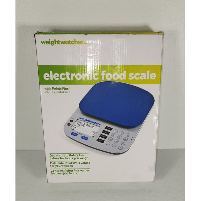 Weight Watchers Electronic Food Scale PointsPlus Values Database