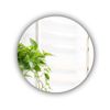 Round Wall Mounted Acrylic Mirror: Frameless, Easy to Stick, Strong, Lightweight