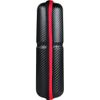 R250 Tool Case, Slim Super Long Type, Carbon Pattern, Red Zipper