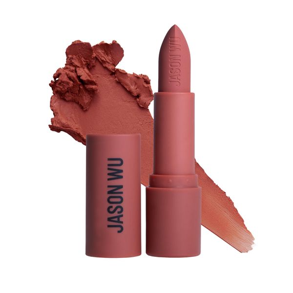 Jason Wu Beauty Hot Fluff Modern Matte Lipstick - 3-in-1 Lipstick, Blush, Shadow, 3.8g 0.134oz (Apple Pie, 3.8g)